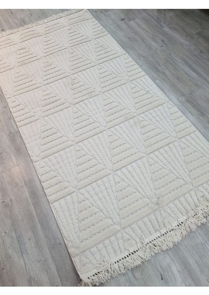 Valensa Kilim , Modern Kaymaz Taban Iskandinav Desenli Oda Mekan Halısı