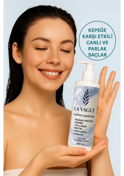 Kolajen ve Keratin Destekli 6 Aktifli Tuzsuz Yoğun Bakım Şampuanı modelleri