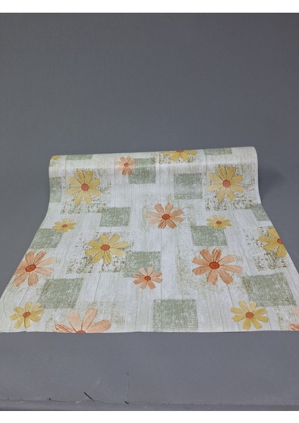 Desenli Raf ve Dolop Içi Örtüsü - Kaymaz Raf Örtüsü 50CM x 500 cm