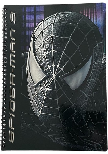 Spiderman A4 80 Yp. Karton Kapak Kareli Defter ( 1 Adet )