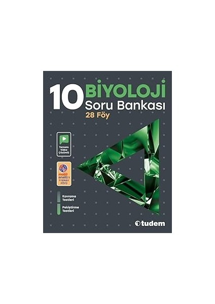 Tudem 10. Sınıf Biyoloji Soru Bankası