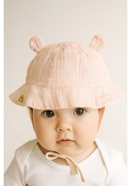 Organik Lamur Şapka Pembe