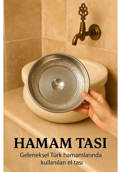 Banyo Yıkanma Tası - Hamam Tası 18 cm