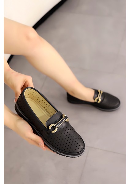 Msn 200 Toka Detaylı Düz Taban Babet modelleri