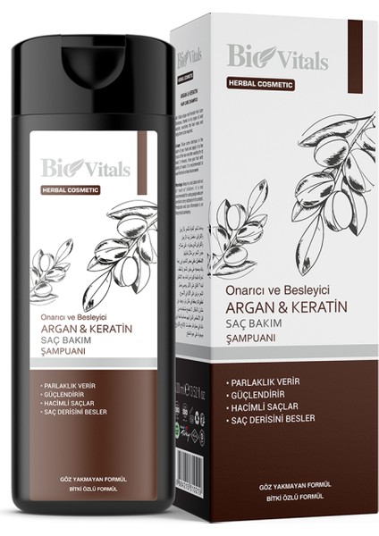 Argan Keratin Şampuan 400 ml