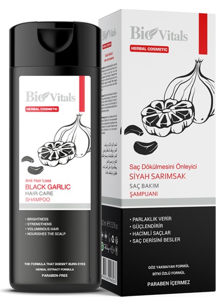 Siyah Sarımsak Şampuan 400 ml