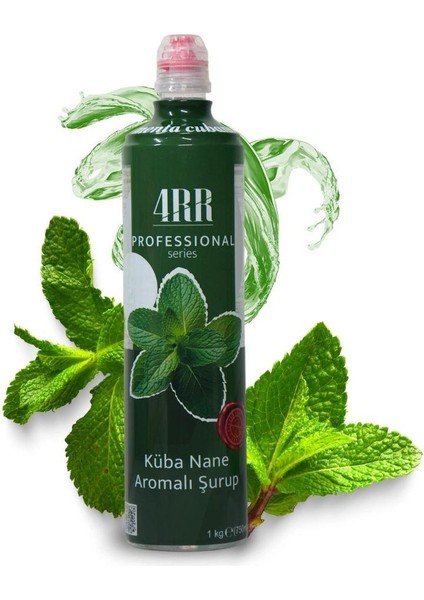 Küba Nane Aromalı Kahve & Tropikal Içecek & Kokteyl Şurubu 750 ml