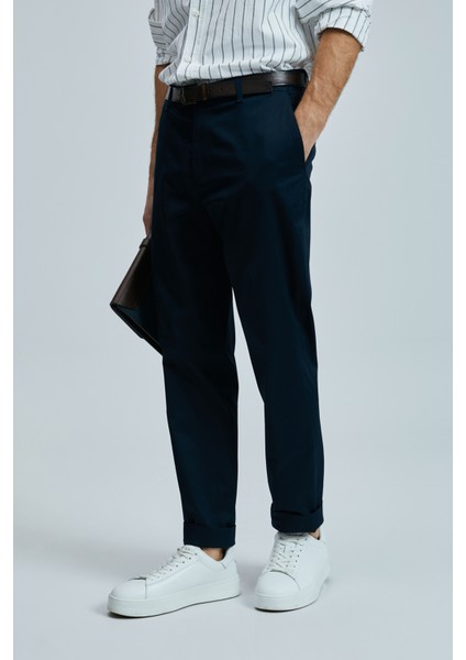 Plus Smart Erkek Chino Pantolon Slim Fit Taş