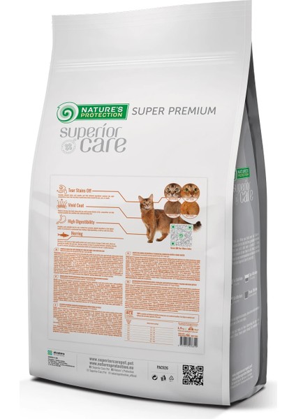 Nature's Protection Superior Care Kızıl/Kahverengi Tüylü Kediler İçin Tahılsız Ringa Balıklı Kedi Maması 1,5kg fiyatları