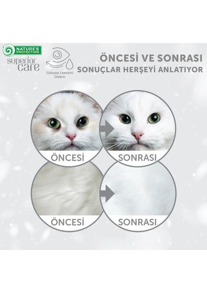 Nature's Protection Superior Care Beyaz Tüylü Kediler İçin Tahılsız Ringa Balıklı Kedi Maması 1,5kg fırsatları