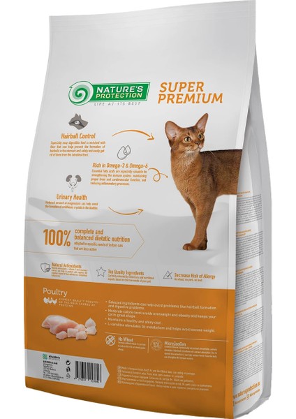 Nature's Protection İndoor Kümes Hayvanlı Yetişkin Kedi Maması 2kg fiyatları
