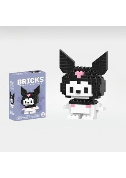 Kuromi Bricks 3D Puzzle LEGO +14