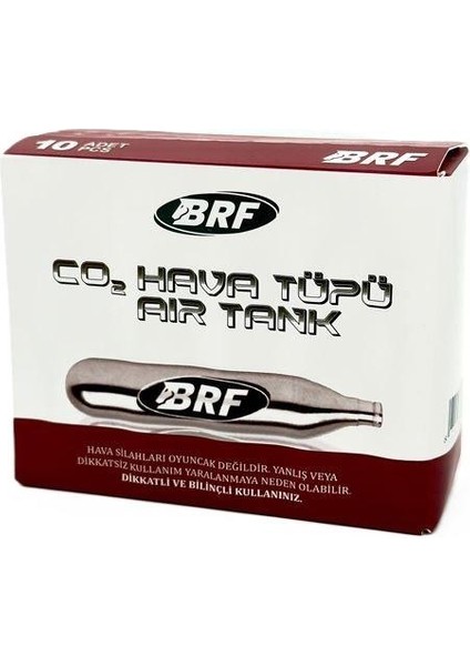 Brf 12 Gram Co2 Havalı Tüpü 10 Adet