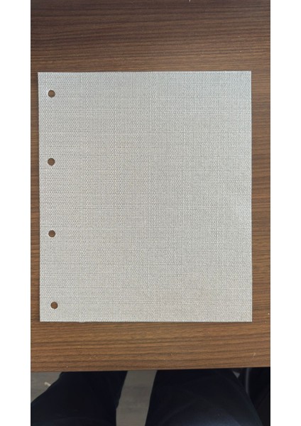 Ekru Keten Dokulu Blackout Stor Perde fiyatları