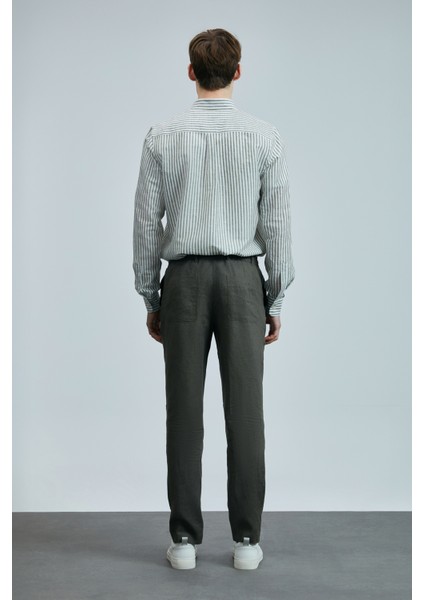 Karl Smart Erkek Chino Pantolon Slim Fit Siyah