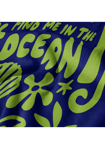 Find Me In The Ocean Plaj Havlusu - Microfiber modelleri