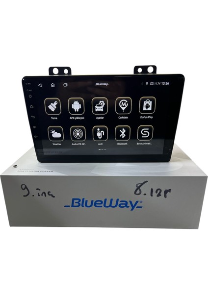 Ford Fusion-Fiesta Old Blueway 8-128 Tam Profesyonel Oem Multimedia fiyatları