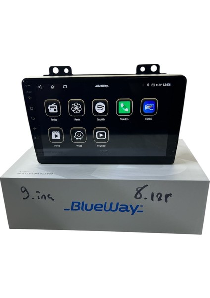 Ford Fusion-Fiesta Old Blueway 8-128 Tam Profesyonel Oem Multimedia modelleri
