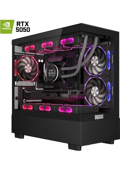 DRX7515 Ryzen 5 5600 32GB Ram 1tb M2 Nvme SSD 8gb RTX5050 Oyuncu Hazır Sistem