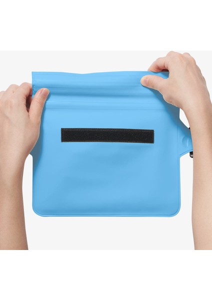 Aqua Shield WaterProof iPX8 Sertifikalı Su Geçirmez Bel Çantası (2 Adet) A620 Sea Blue - AMP06020 indirimleri
