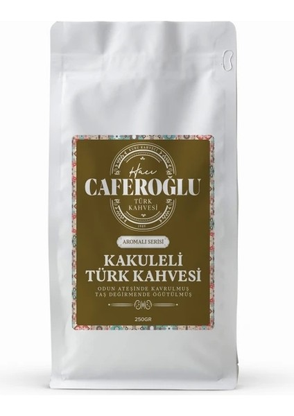 Kakuleli Türk Kahvesi