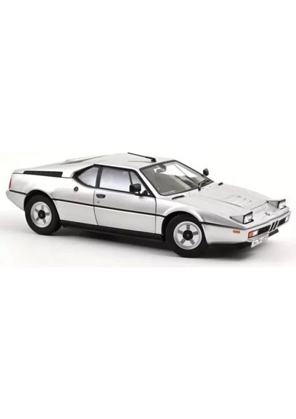 1/18 Bmw M1 1980 Silver Metallic