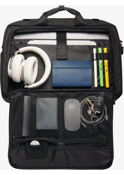 Shoulder Bag Business Klasden Notebook Laptop Taşıma El ve Omuz Askılı Evrak Çantası KD300 Black - AFA09540 indirimleri