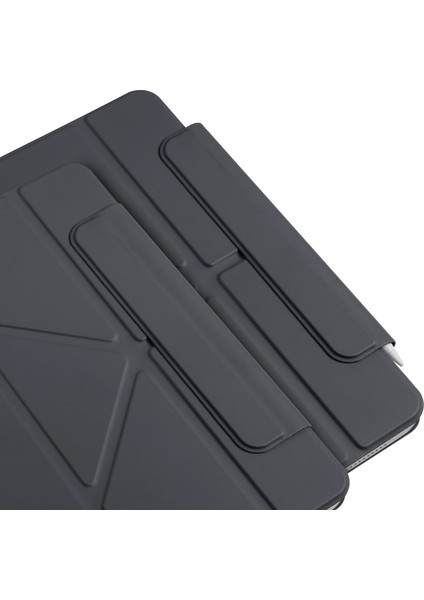 Samsung Galaxy Tab S9 Fe / S10 Fe / Tab S10 Lite 10.9inç Uyumlu Kılıf Manyetik Kalem Için Kilit Yuvalı Akıllı Slim Magic Kapak Katlanabilir Standlı Tablet Kılıfı