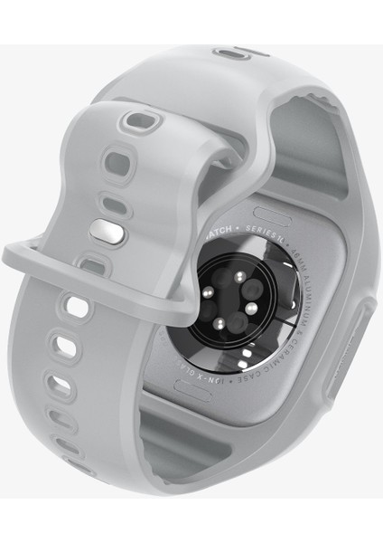 Apple Watch 46mm Seri 11/10 ile Uyumlu Kılıf & Kordon Kayış Liquid Air Pro Gray - ACS09318 indirimleri