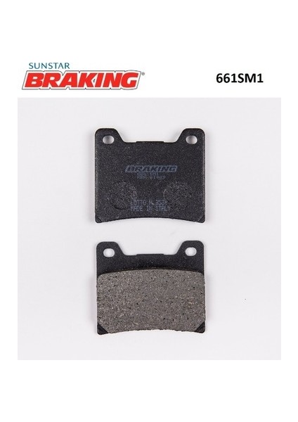 Yamaha Yzf 1000 Thunderace Arka Fren Balatası Braking 661SM1 Yarı