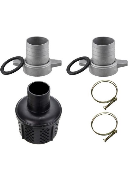 Benzinli Su Motoru Hortum Rekor Takım Seti Metal 1,5"