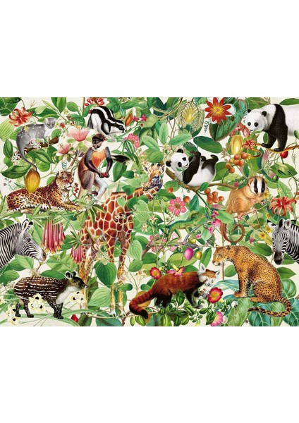 2000 Parça Jungle Puzzle