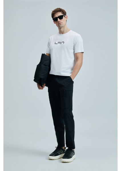 Blaze Modern Grafik T- Shirt Siyah fırsatları