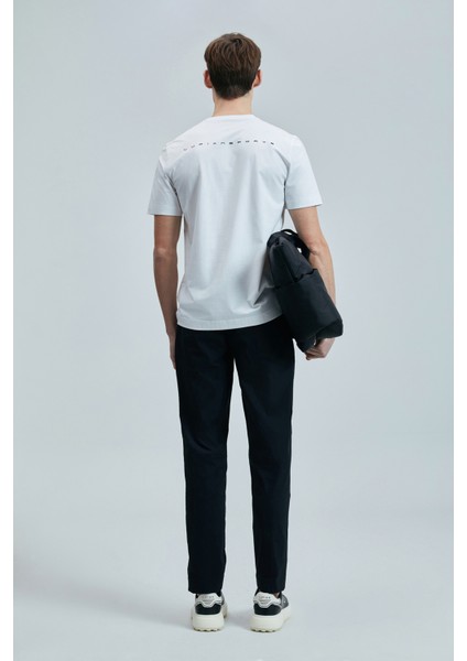 Blaze Modern Grafik T- Shirt Siyah