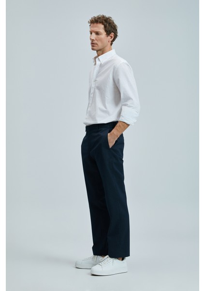 Lukaso Smart Erkek Chino Pantolon Slim Fit Lacivert