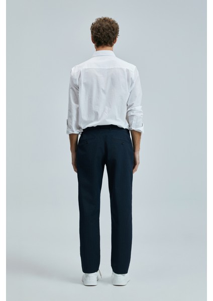 Lukaso Smart Erkek Chino Pantolon Slim Fit Lacivert