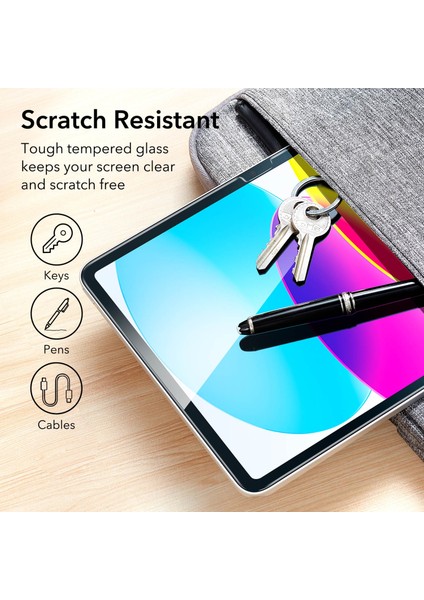 iPad 10 (2022) Tempered Glass Ekran Koruyucu modelleri