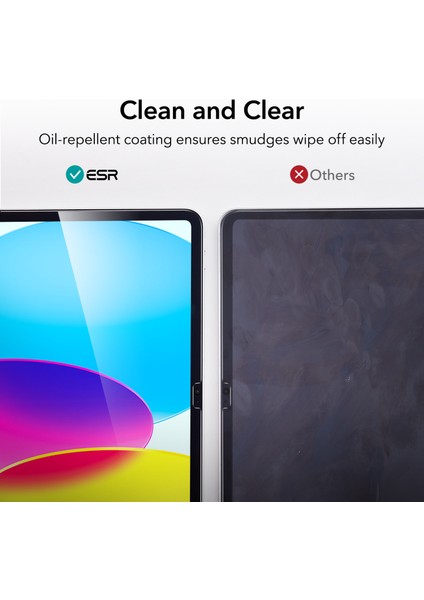 iPad 10 (2022) Tempered Glass Ekran Koruyucu