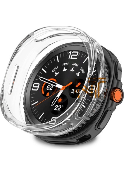 Samsung Galaxy Watch 8 40MM Uyumlu Yumuşak Silikon Tpu Kasa Koruyucu