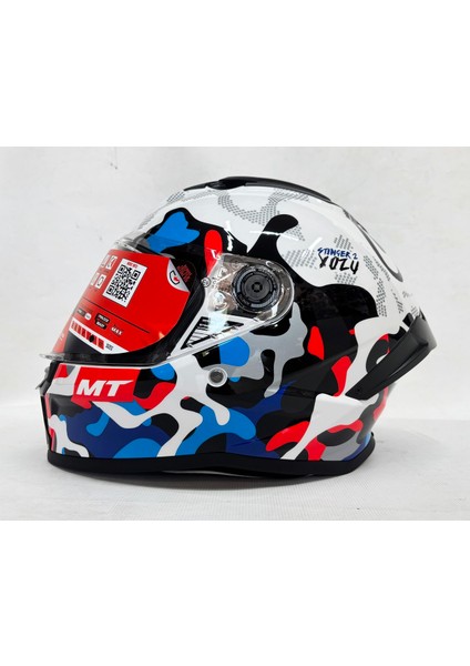 Stinger 2 Yozu A7 Parlak Renk Şefaf Vizörlü V-28B