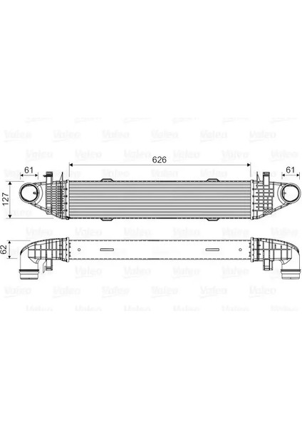 Turbosarj Radyatoru W204 0714 S204 0714 C204 11 W212 0915 C207 1016 A207 1016