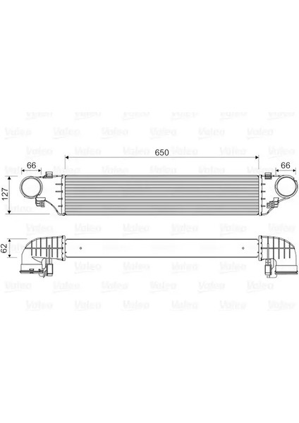 Turbosarj Radyatoru W203 0207 CL203 0308 S203 0207 C209 0209 A209 0310
