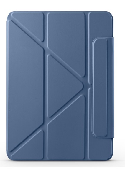 Samsung Galaxy Tab S9 Fe Plus 12.4 Inç / S10 Plus 12.4inç Uyumlu Kılıf Manyetik Kalem Için Kilit Yuvalı Akıllı Slim Magic Kapak Katlanabilir Standlı Tablet Kılıfı SM-X610/X616/X618 X820/X826/X828