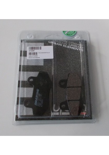 673SM1 2014-2015 Peugeot Speedfight 4 (125CC) Uyumlu Ön Fren Balatası Yarı Metalik Balata fiyatları