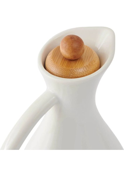 Fiona Bambu Kapaklı Porselen Yağlık 1700 ml 102044 modelleri