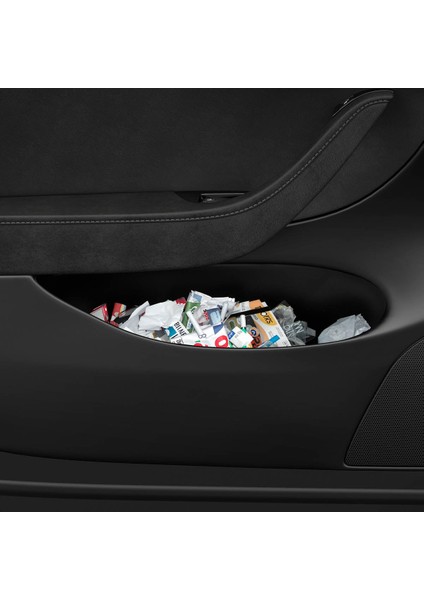 Tesla Model Y (2024-2023) Çöp Kutusu + 50 Adet Çöp Torbası Dahil Black TO281 - ACP09183 fırsatları