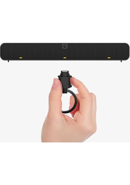 Carabiner Manyetik Anahtarlık + Ev için Anahtar Düzenleyici HUB / Çoklu Anahtar Tutucu Black - AHP06847 fırsatları