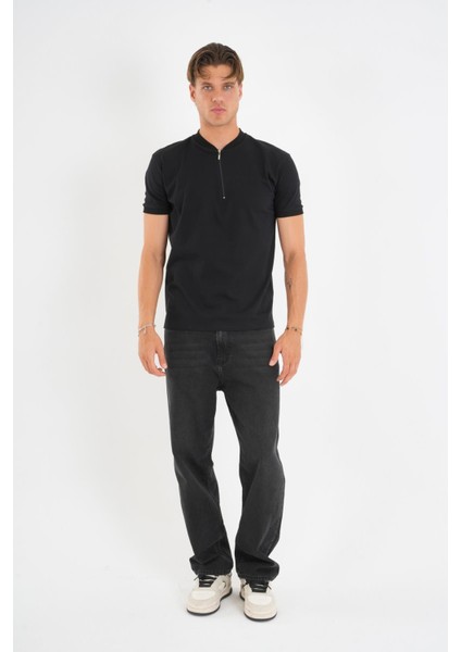 Alexandergardı Fermuarlı Yaka Detaylı Erkek T-Shirt fiyatları