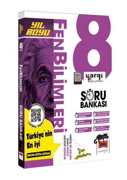 Yargı Ders Arkadaşım 8.sınıf Lgs Fen Bilimleri Yıl Boyu Soru Bankası