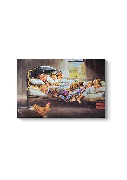 Mutluluğun Resmi Tablosu 100 x 70
